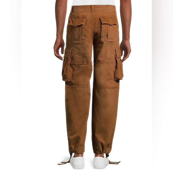 No Boundaries All Gender Wide Leg Cargo Pants, Men's Size 34 - Picture 3 of 5